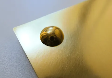 brass mirror screw
