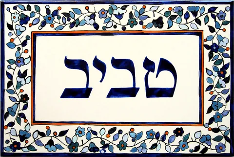 אריחים מצוירים: דגם יאקאב 20*30