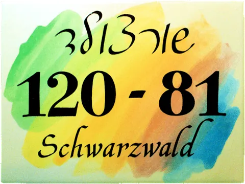 Custom Ceramic Signs - Schwartzold