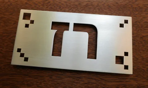 רז - שלט אלומיניום