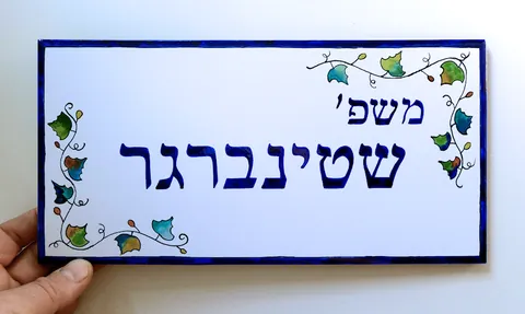 שלט שטינברגר skt