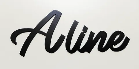 metal name aline