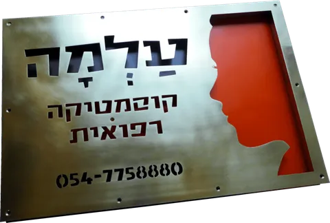 שלט עם תאורה פנימית
