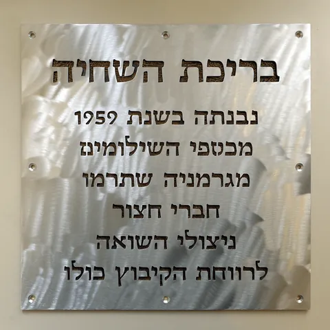 שלט בריכת שחיה