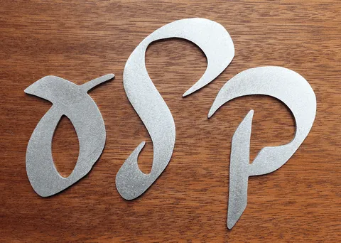 HEBREW METAL LETTERS