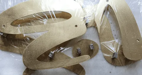 WRAPPED LETTERS