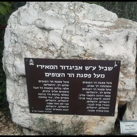 שלטי הנצחה - שלטי הנצחה - נרוסטה עם אותיות שקועות