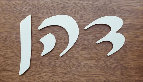 אותיות ברזל לבנות