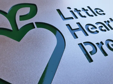 aluminum sign for kindergarten