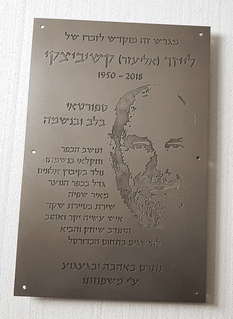 שלט נירוסטה