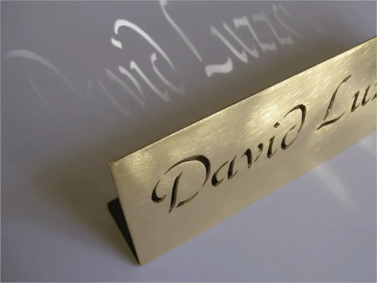 Desk Name Plates